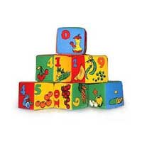 Кубики мягкие "Цифры" 6 штук, Розумна Іграшка