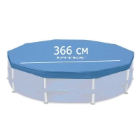 Тент-чехол Intex 28031 для каркасного круглого бассейна (366 см)