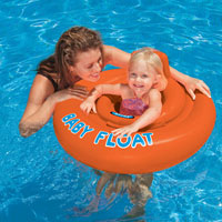 Детский надувной круг с трусиками Intex 56588 "Baby Float" (76 см)