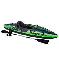 Надувная лодка - байдарка Intex Challenger K1, 68305 "Kayak"