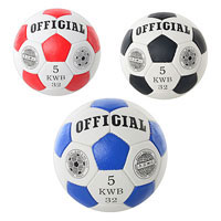 Мяч футбольный OFFICIAL 2500-20 A  размер 5, 3 цвета