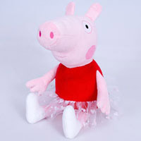 Мягкая игрушка Свинка Пеппа балерина из м/с (28 см, Копиця 00098-9)