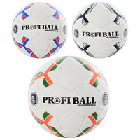 Мяч футбольный PROFIBALL 9800 ABC (50шт) размер 5, ПУ, 4слоя, 32панели, 420г, 3цвета