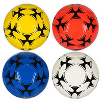 Мяч футбольный HT_0003 (30шт) размер 5, ПВХ, 1,6мм, 1слой, 32 панели, 260_280г, 4 цвета,