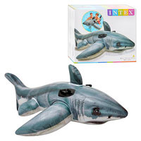 Надувная игрушка-рейдер (плотик) Intex 57525 "Акула" (173-107 см)