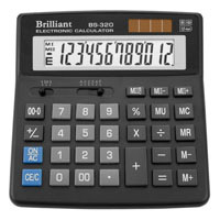 Калькулятор Brilliant BS 320 12 разрядов